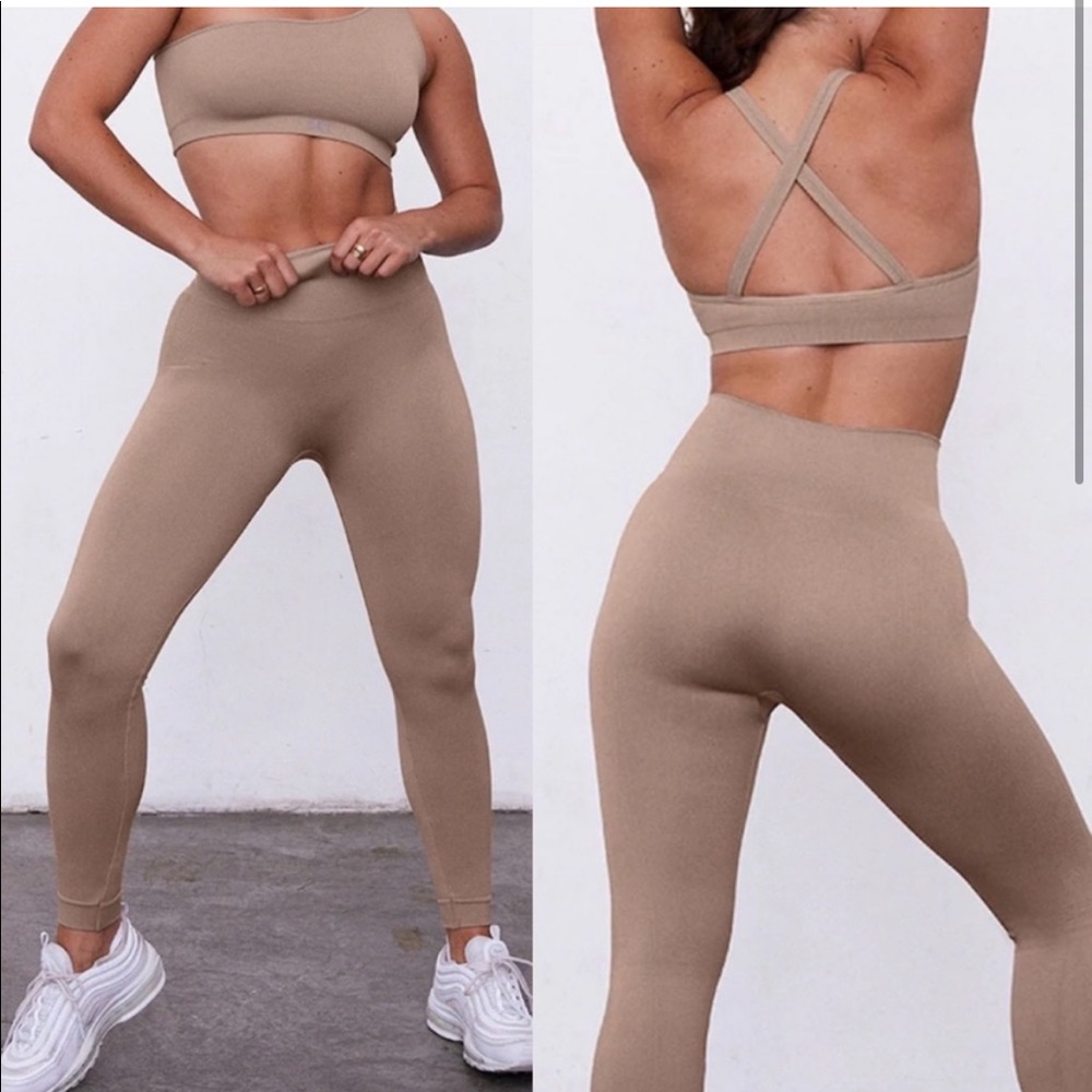Set Active Sculptflex Leggings in Sand